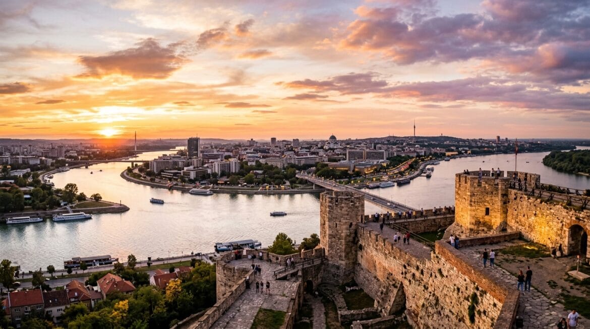 فيزا صربيا للمصريين 2026 - قلعة كالميغدان في بلغراد