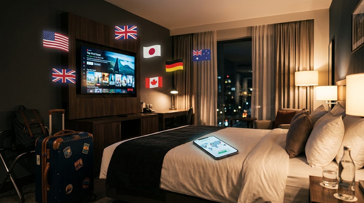 VPN لمشاهدة Netflix من بلاد مختلفة وتخطي الحجب الجغرافي