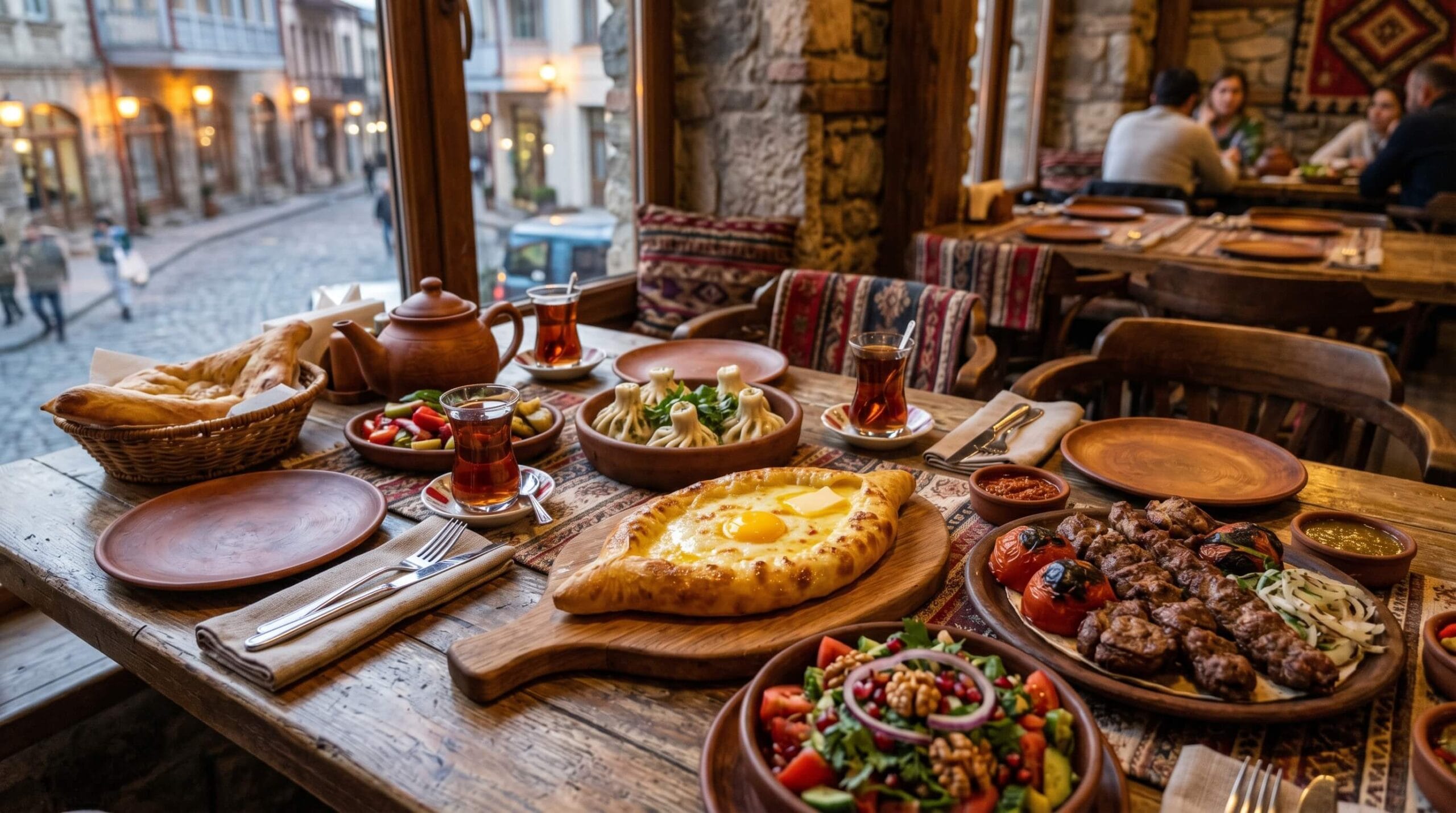 السياحة في تبليسي 2026 الأكل في تبليسي