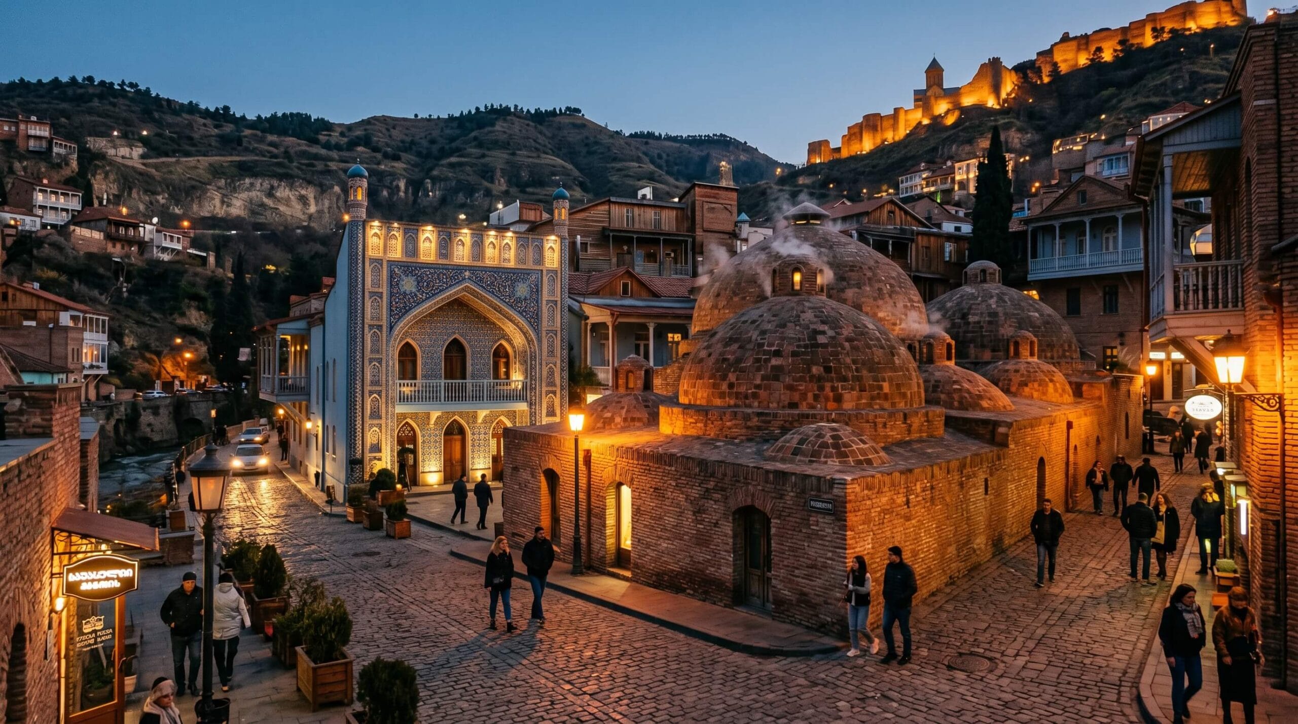 السياحة في تبليسي 2026 الحمامات الكبريتية