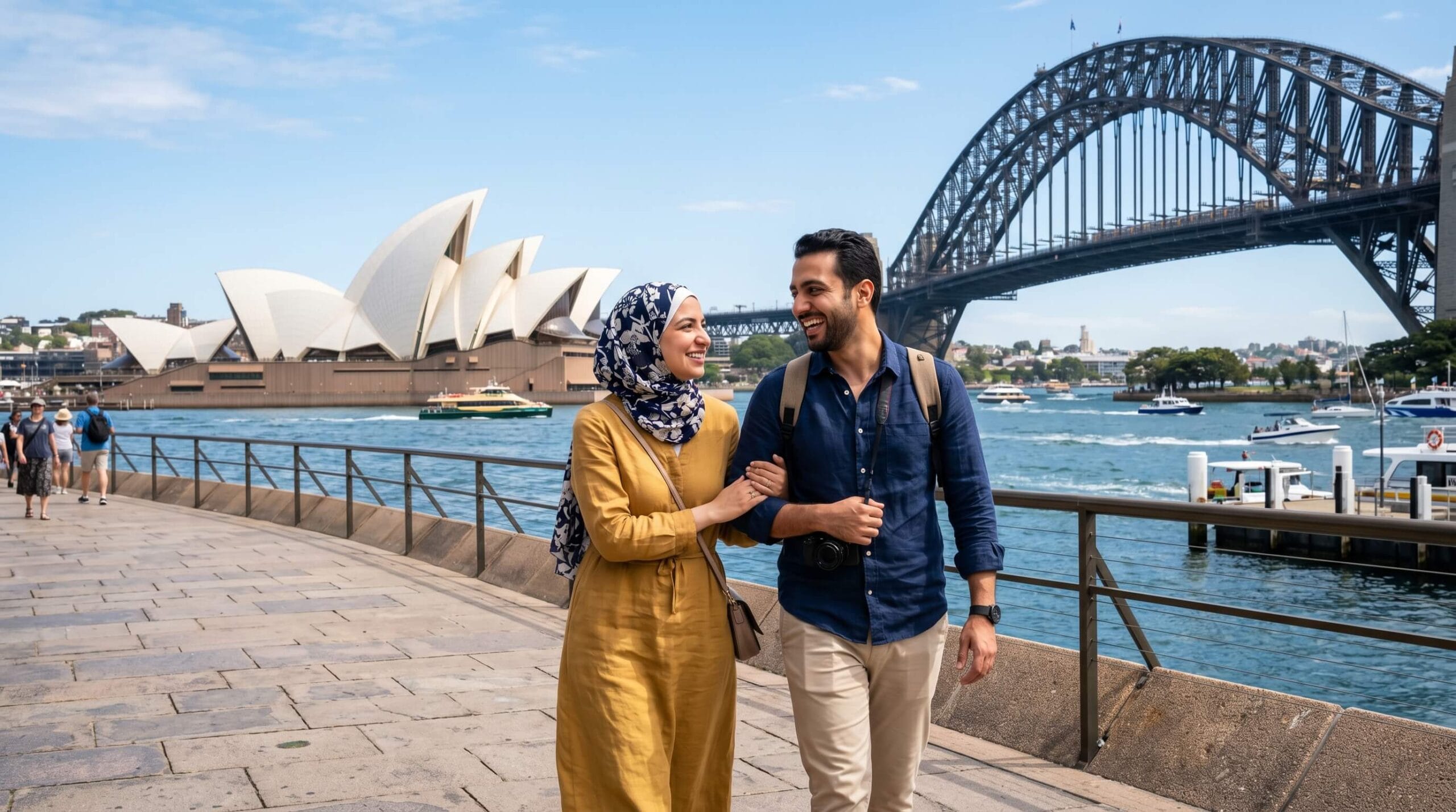 فيزا أستراليا للمصريين 2026 زوجين في أستراليا