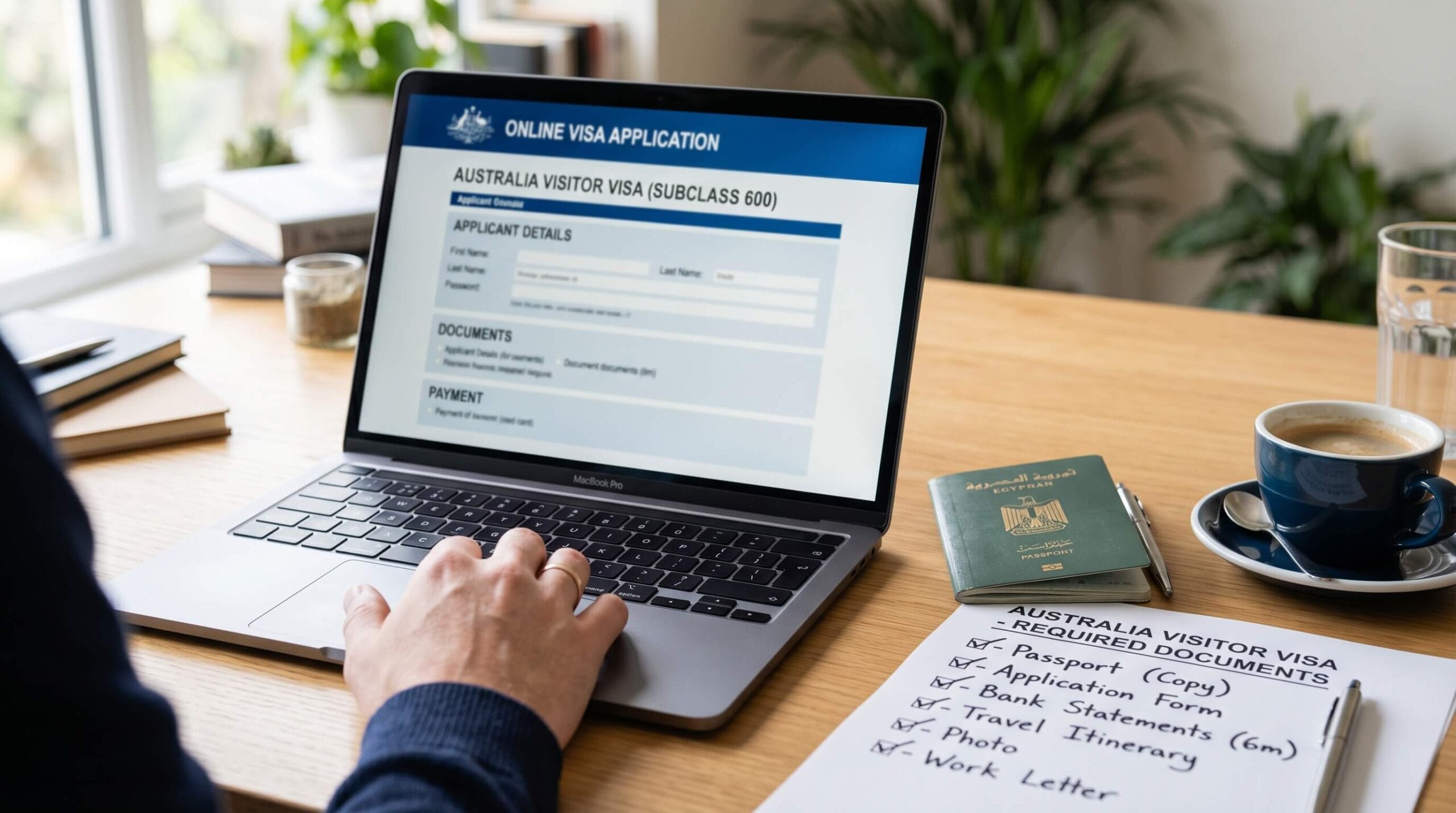 فيزا أستراليا للمصريين 2026 visa application