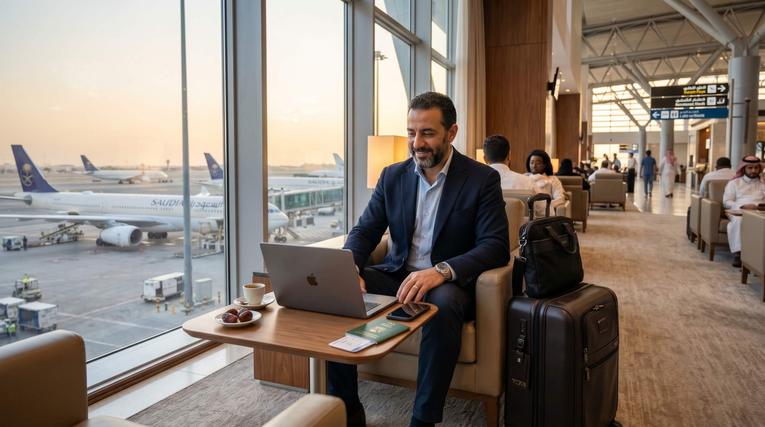 فيزا السعودية للمصريين 2026 زيارة تجارية