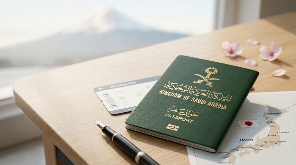 فيزا اليابان للسعوديين 2026