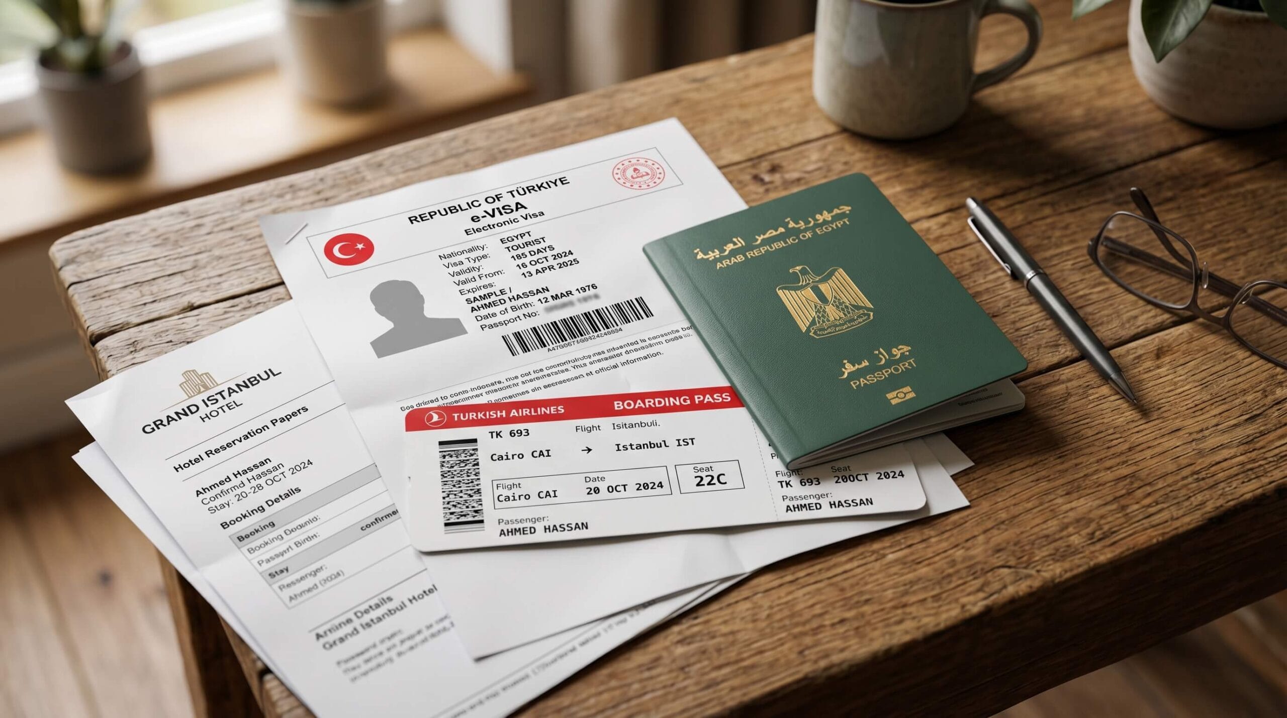 فيزا تركيا للمصريين فوق 45 سنة visa turkiye