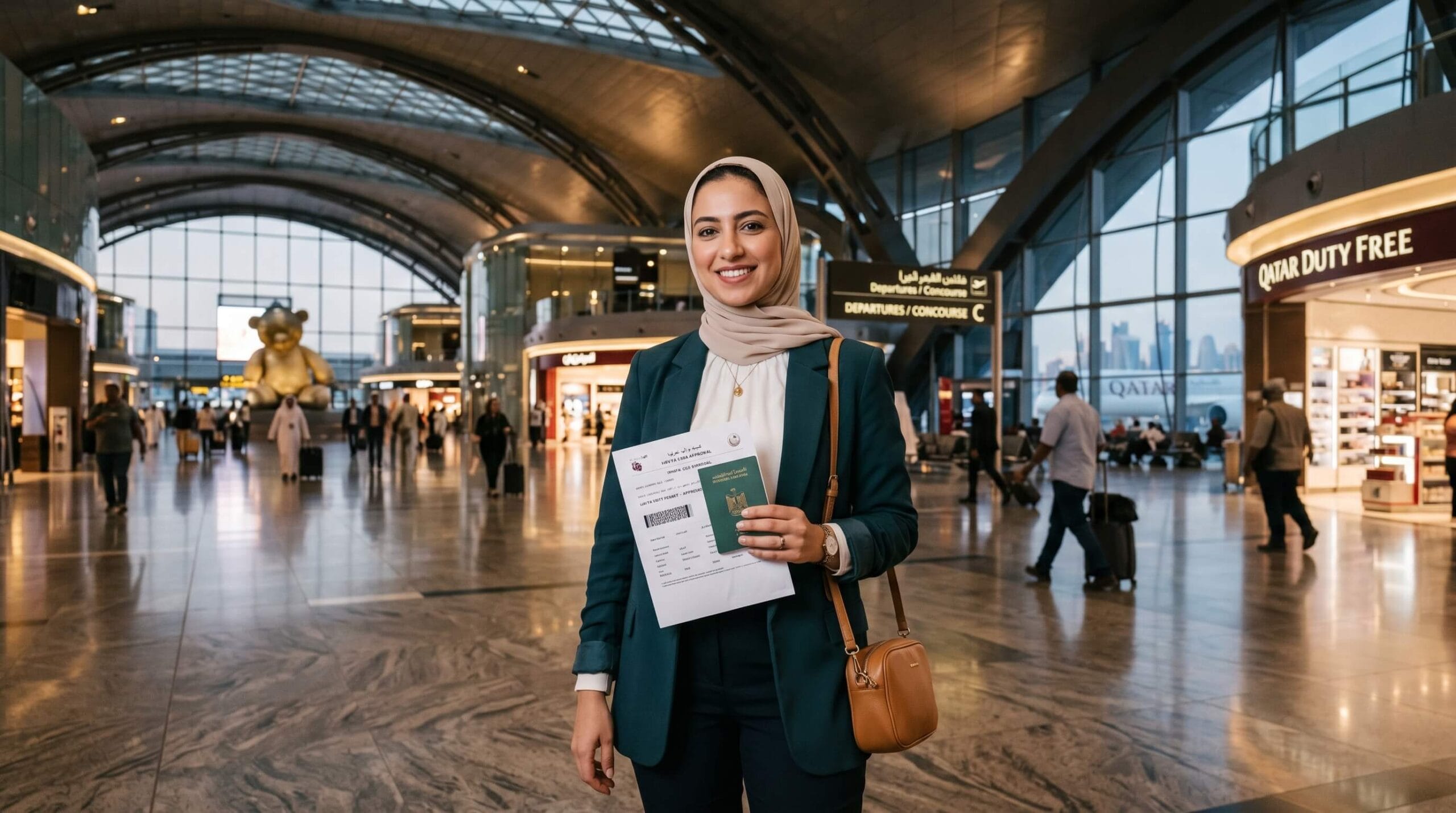 فيزا قطر للمصريين 2026