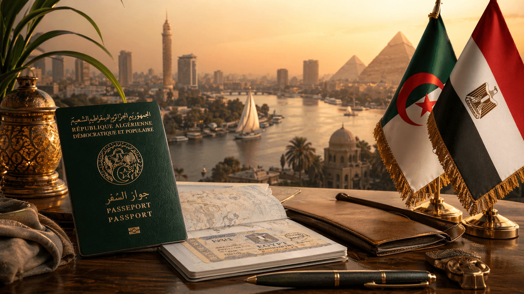 فيزا مصر للجزائريين 2026