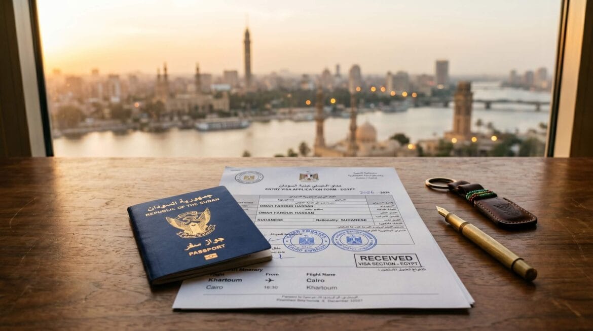 فيزا مصر للسودانيين 2026