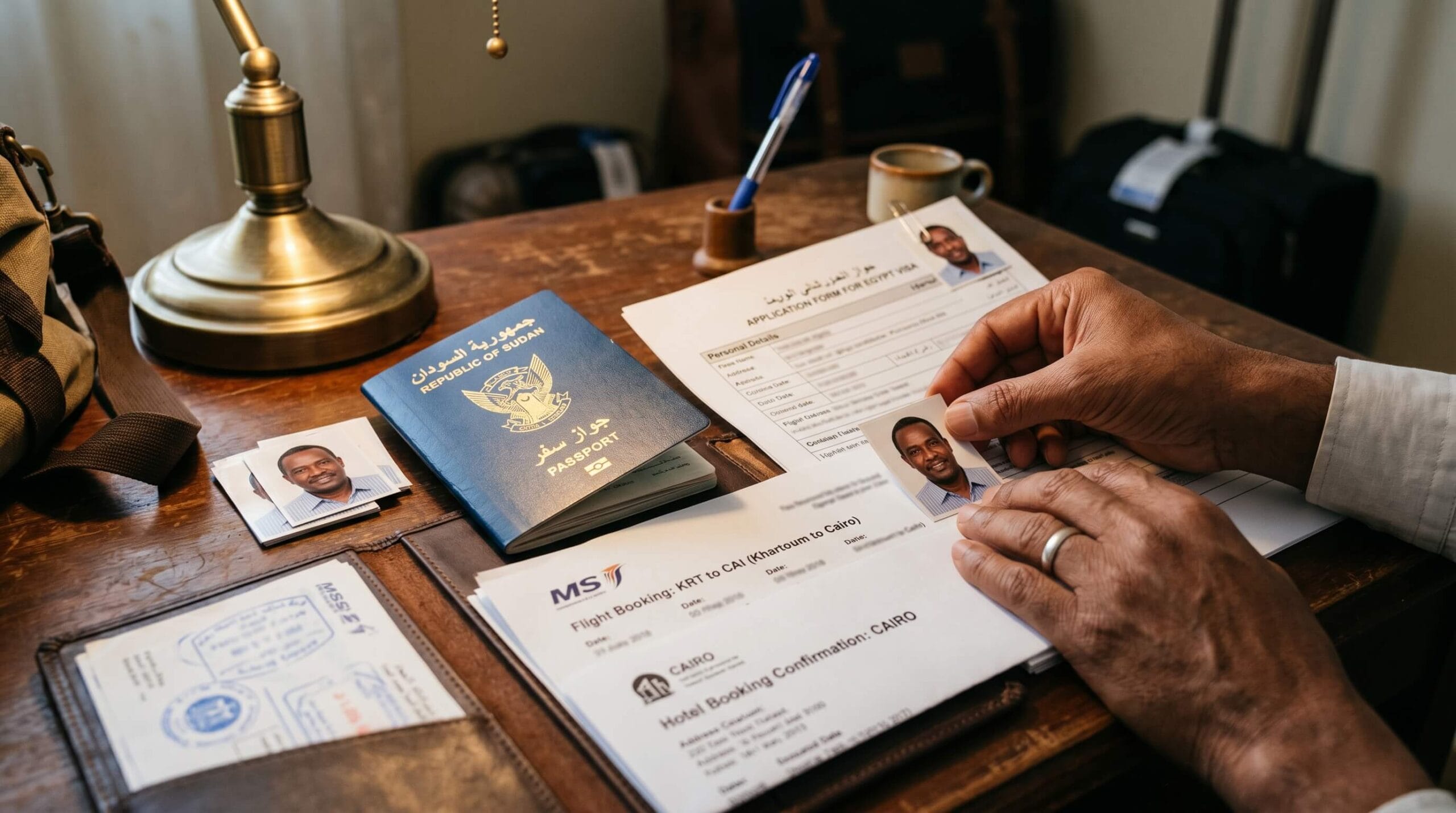 فيزا مصر للسودانيين 2026 الأوراق