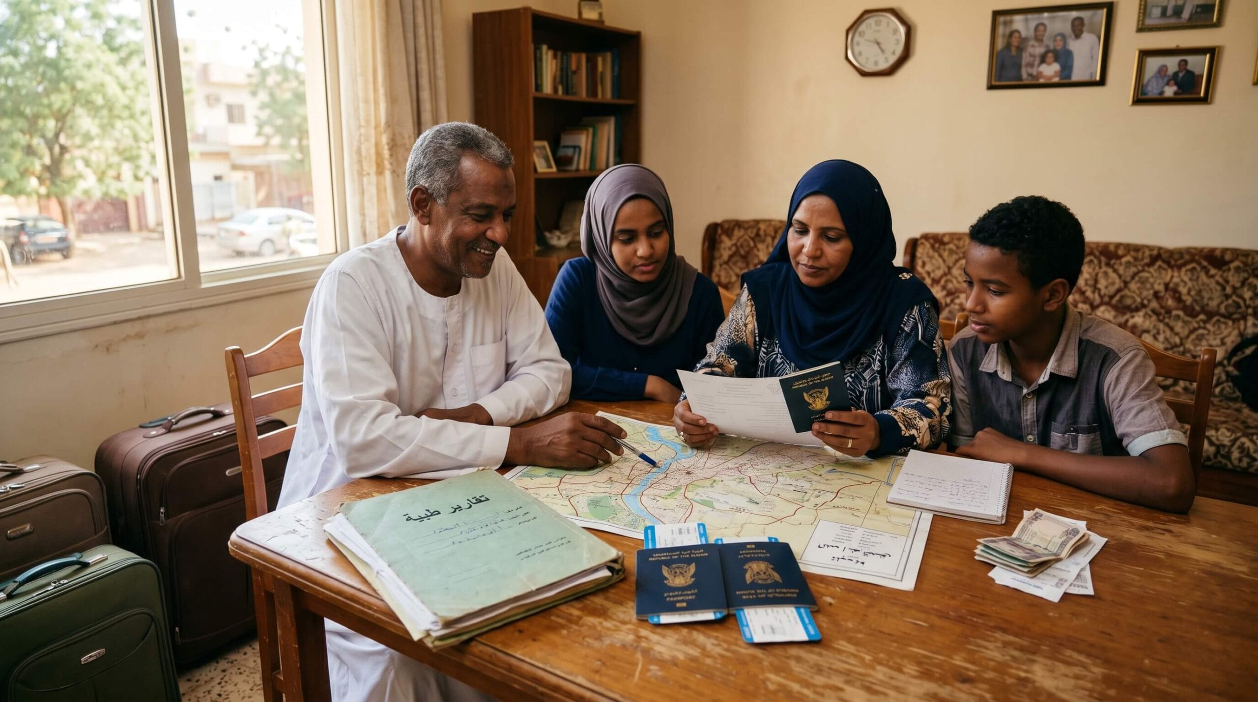 فيزا مصر للسودانيين 2026 فيزا علاج