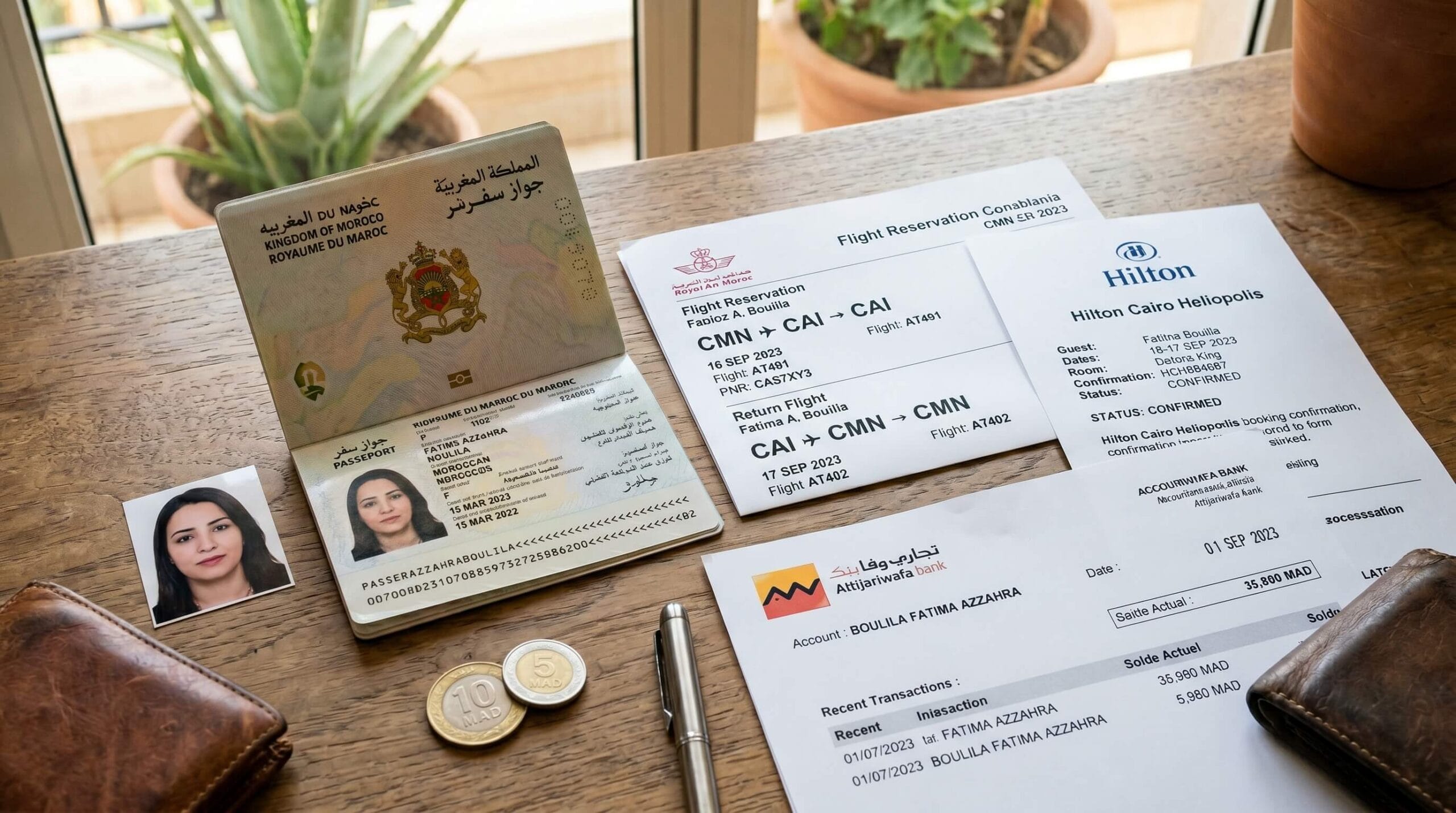 فيزا مصر للمغاربة 2026 الأوراق المطلوبة لفيزا مصر للمغاربة