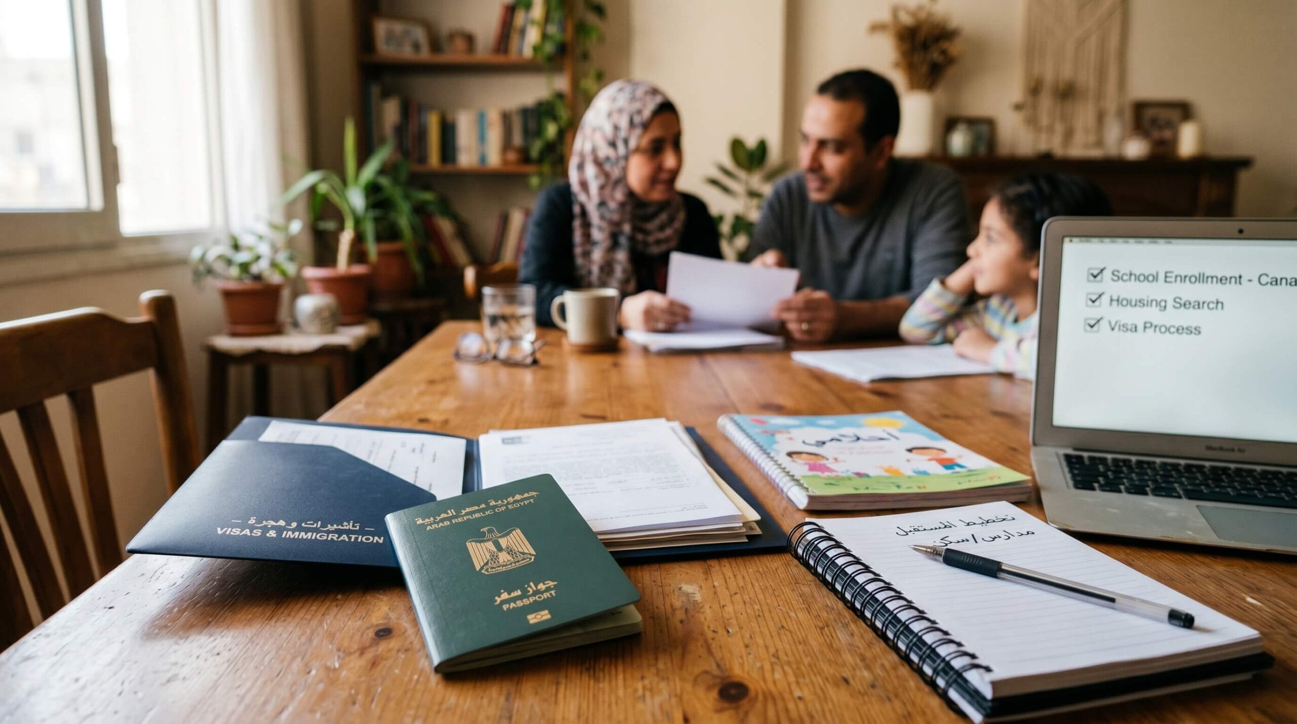 الهجرة للعائلات المصرية في 2026