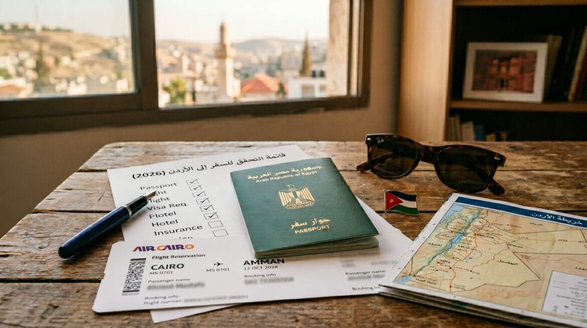 فيزا الأردن للمصريين