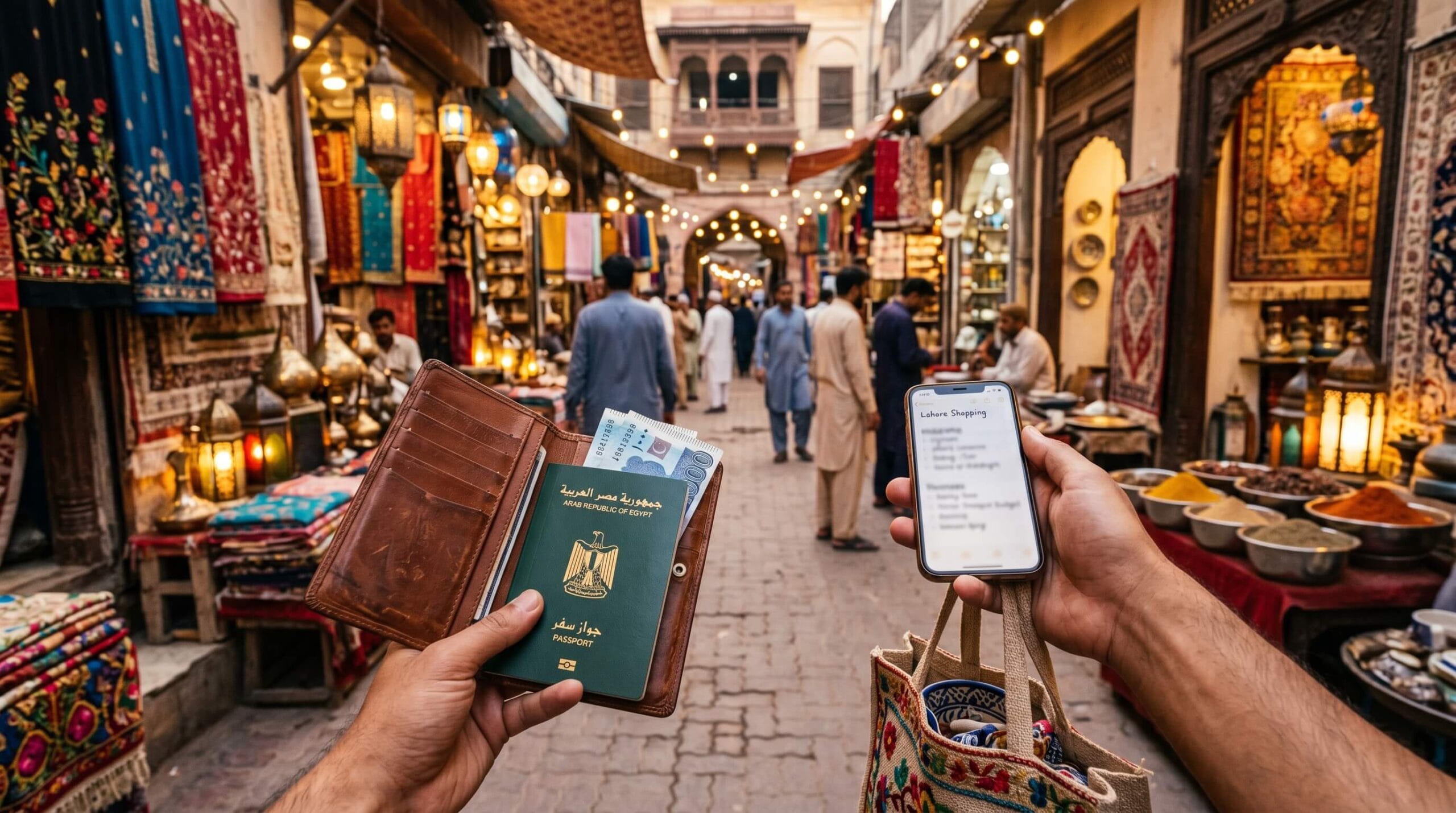 تكلفة التسوق والهدايا في باكستان للمصريين