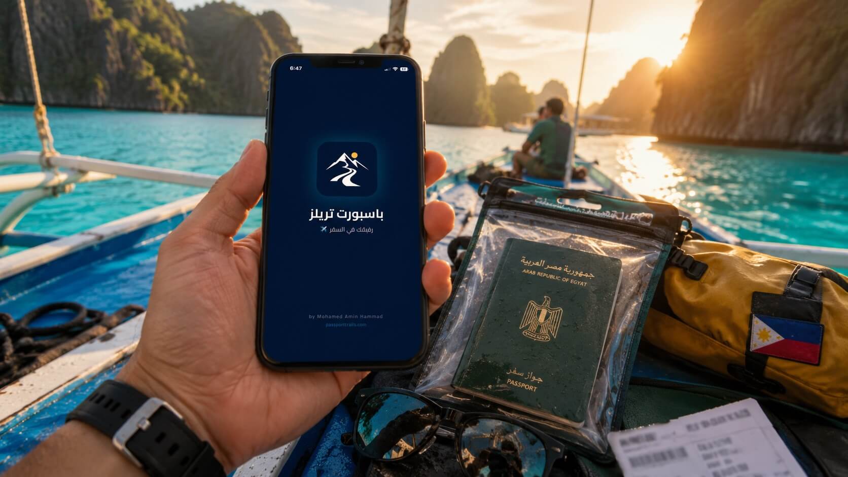 تطبيق Passport Trails لتخطيط السفر إلى الفلبين ومتابعة متطلبات فيزا الفلبين للمصريين
