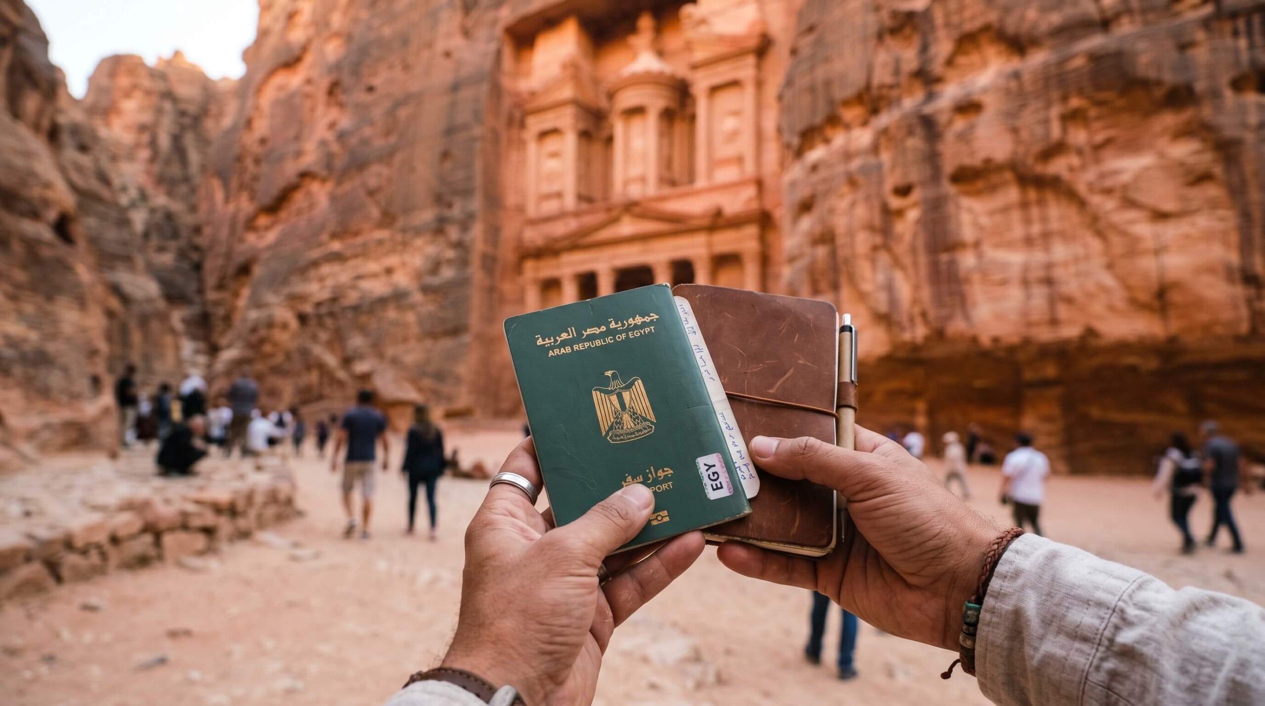 زيارة البتراء في الأردن بعد تجهيز فيزا الأردن للمصريين