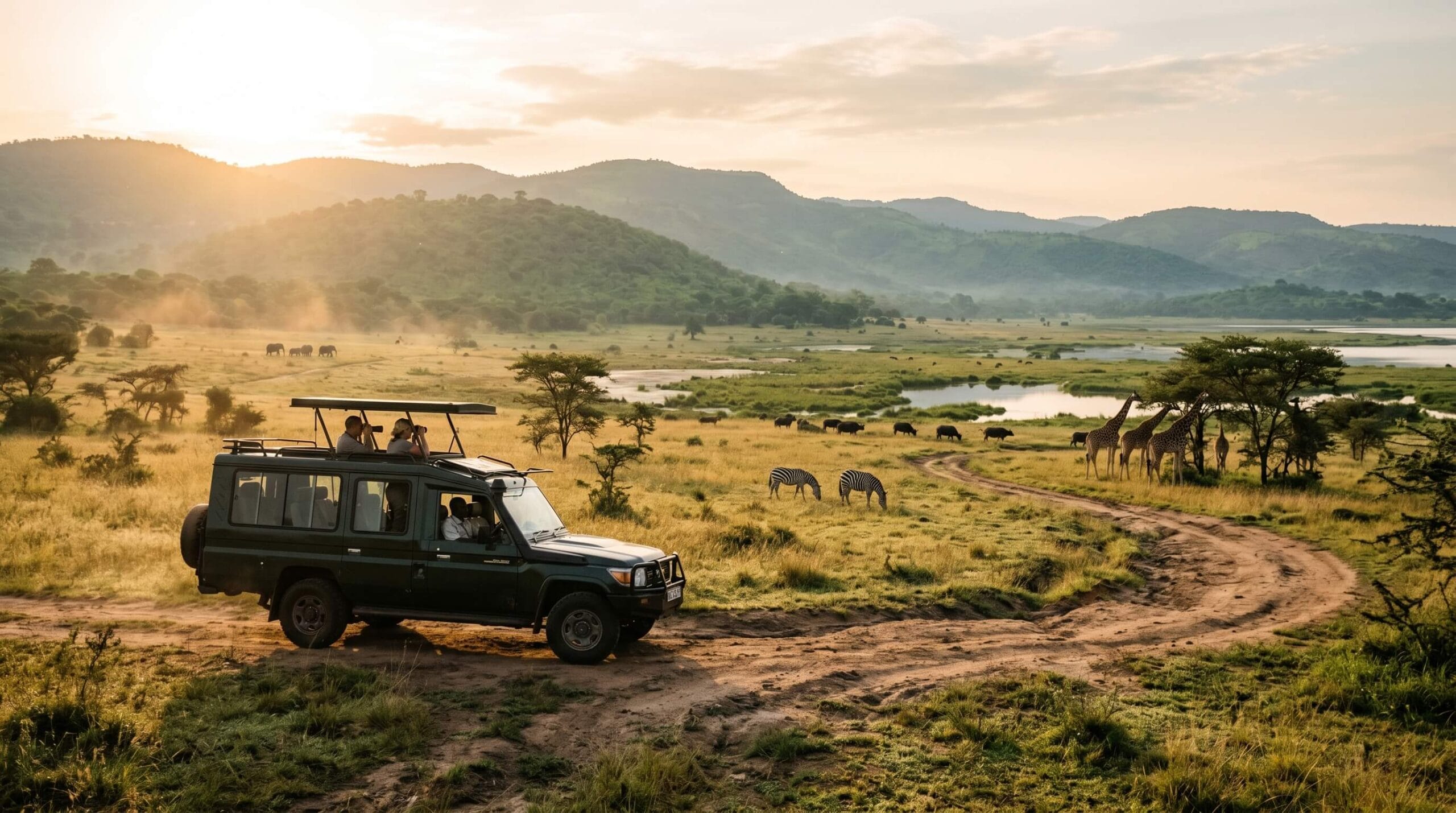 سفاري في Akagera National Park في رواندا