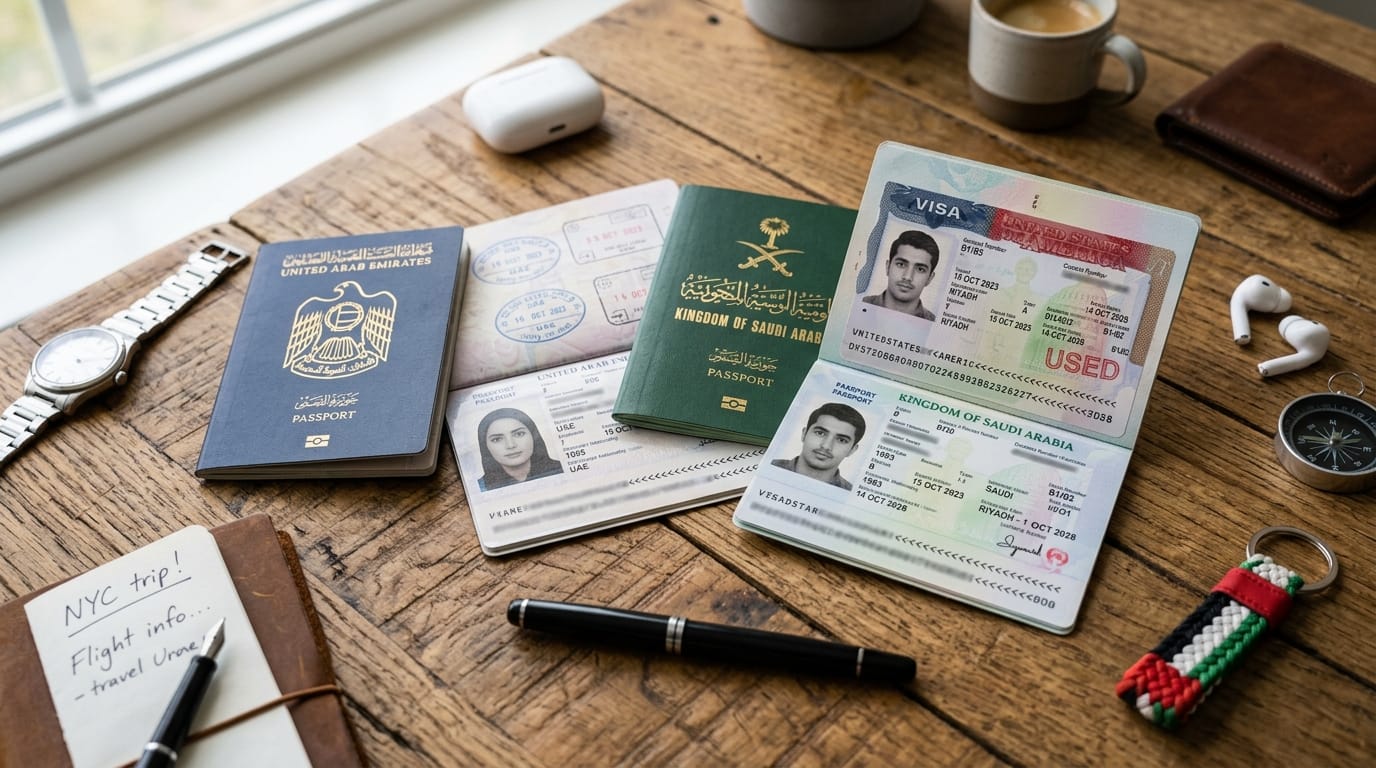 B1 B2 فيزا أمريكا للسعوديين والإماراتيين