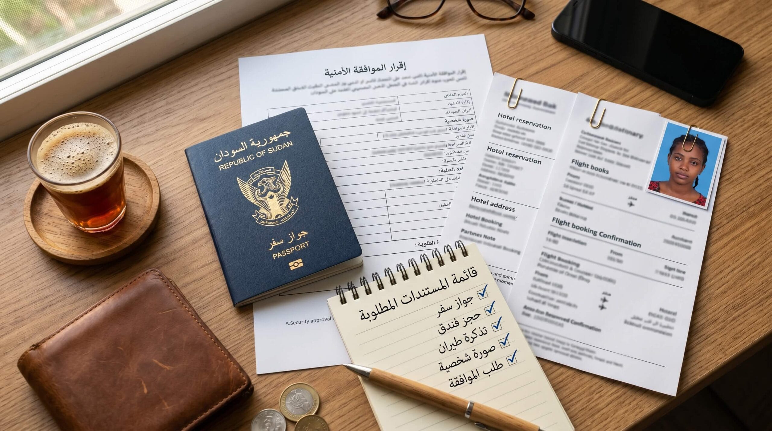 الأوراق المطلوبة للموافقة الأمنية للسودانيين لدخول مصر