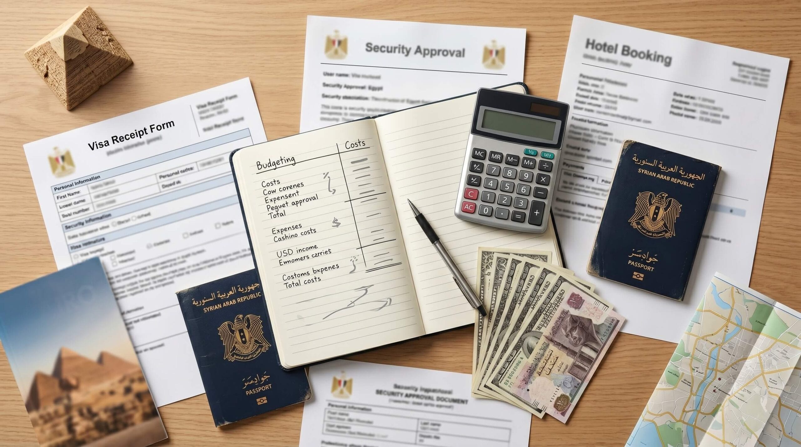 تفاصيل تكلفة الموافقة الأمنية للسوريين لدخول مصر