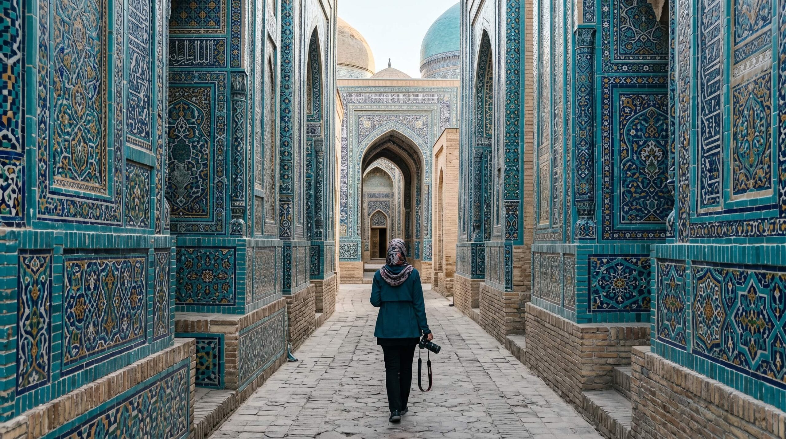 شاه زنده سمرقند أوزبكستان السياحة في طشقند وسمرقند