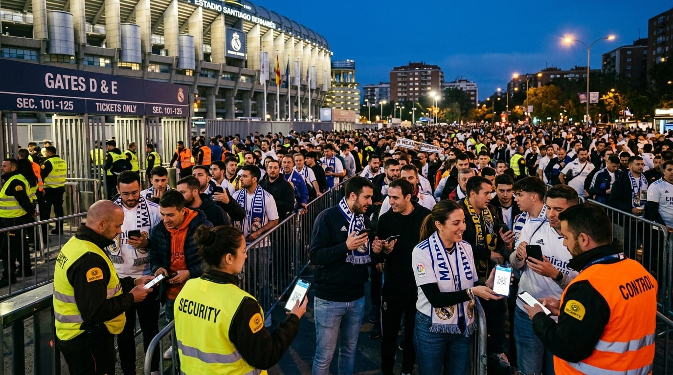 جمهور كبير قبل بوابات الملعب في كأس العالم 2026