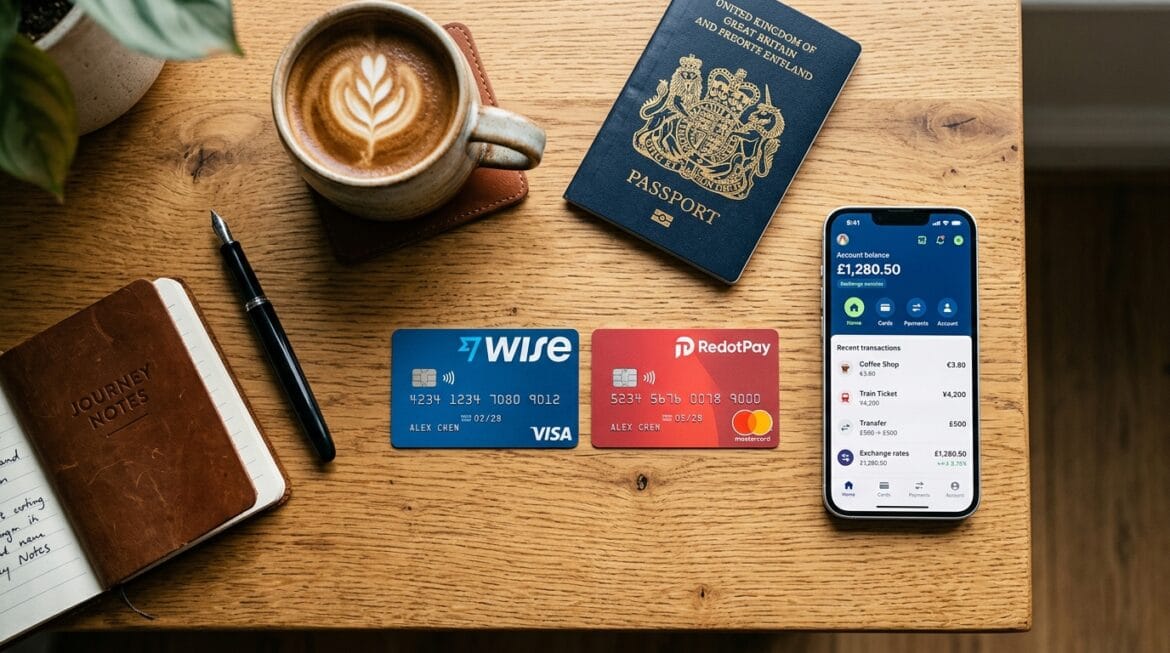 Wise vs RedotPay - أيهما أفضل بطاقة دفع للسفر للعرب 2026