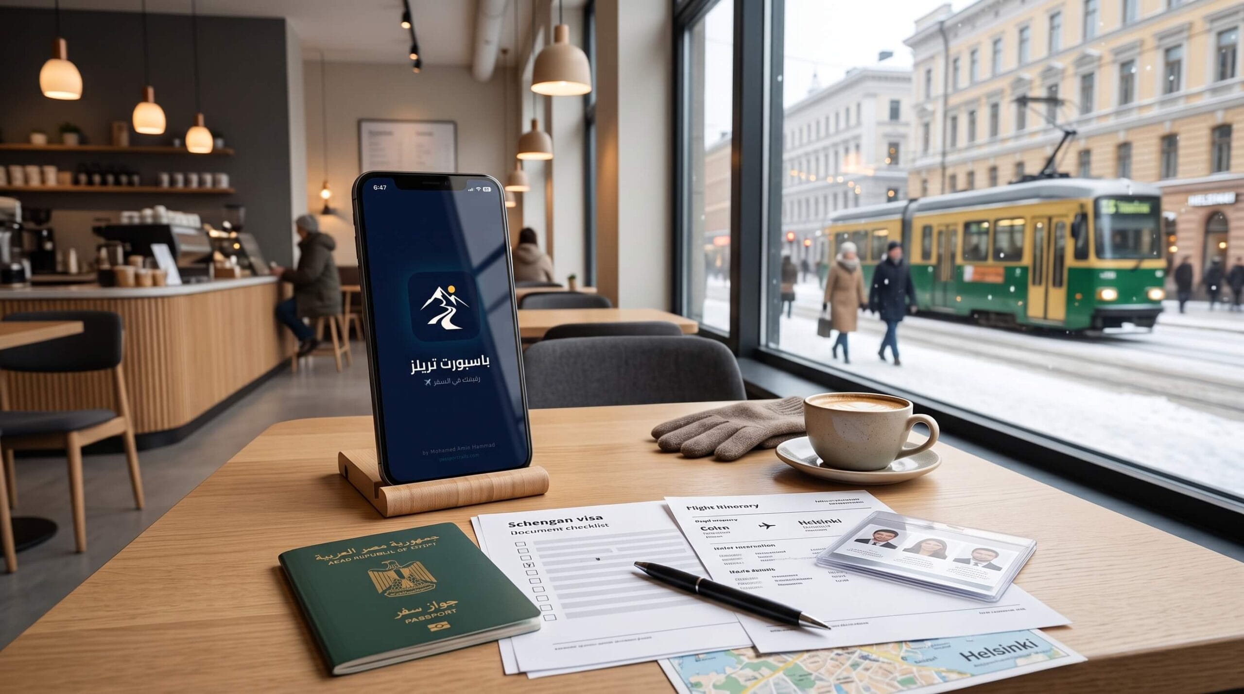 تطبيق Passport Trails لتخطيط رحلتك