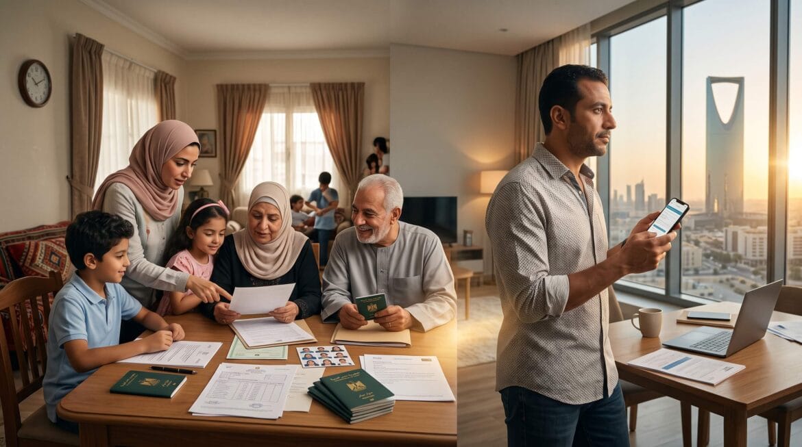 الزيارة العائلية للسعودية للمصريين