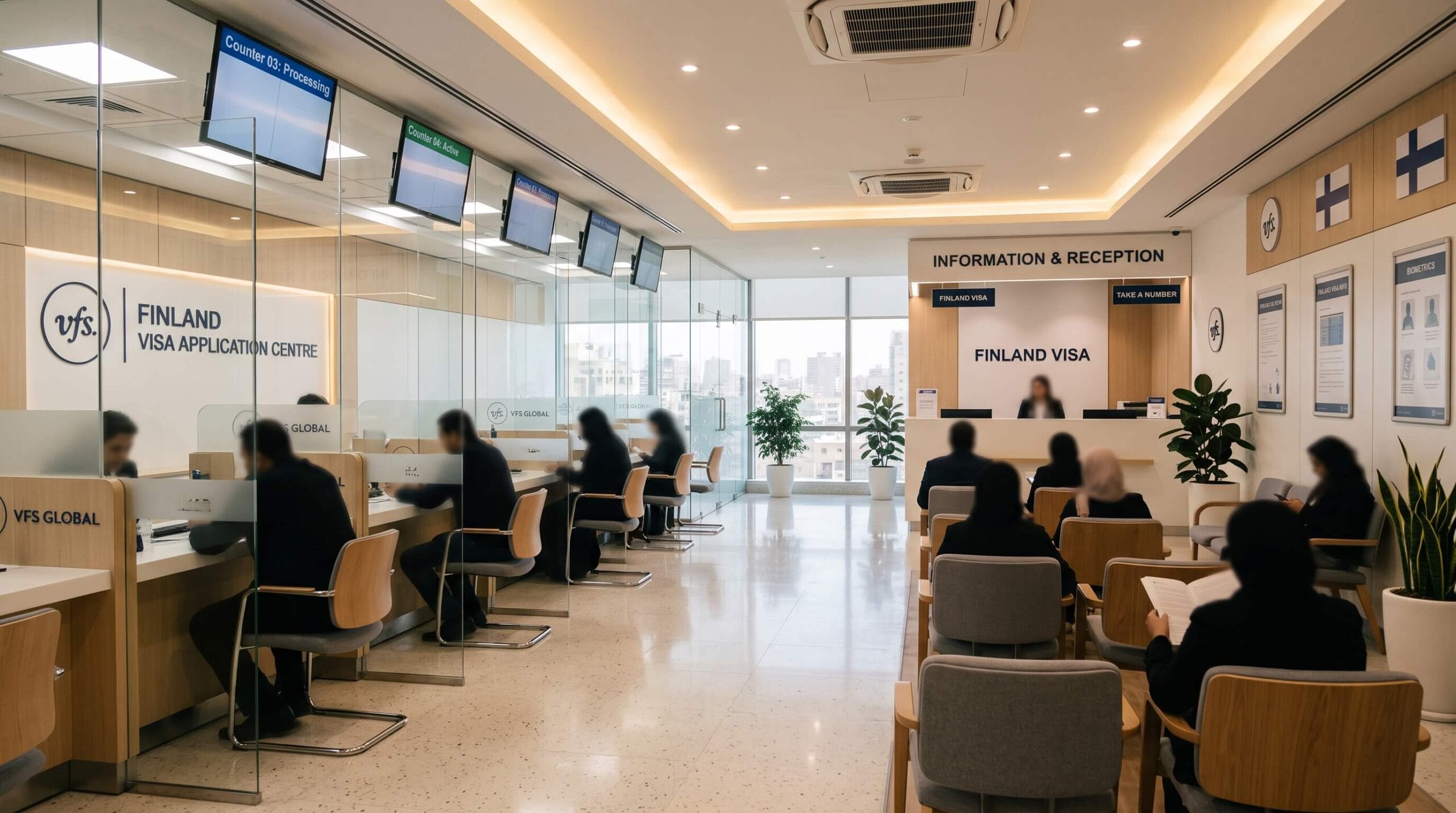 مركز تقديم تأشيرة فنلندا VFS Global في القاهرة