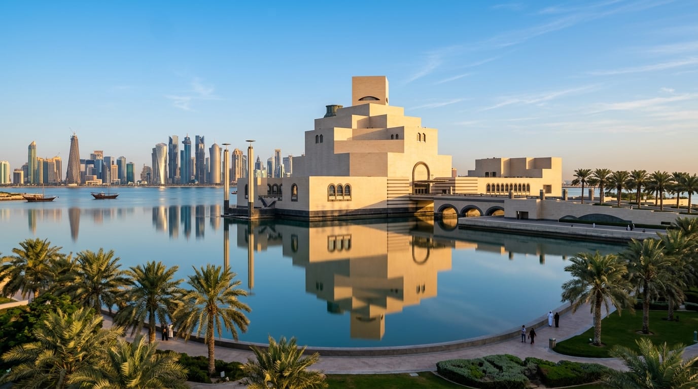 السياحة في الدوحة، متحف الفن الإسلامي على كورنيش الدوحة وحديقة المتحف
