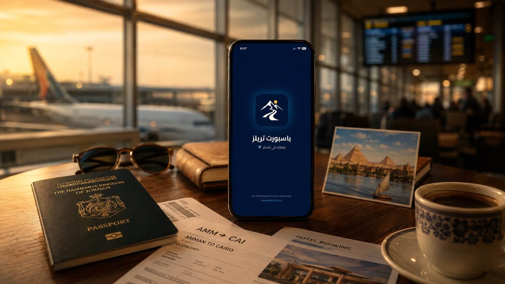 🇯🇴🇪🇬 فيزا مصر للأردنيين 2026: دخول بدون تأشيرة؟ 5 تطبيق Passport Trails لتخطيط السفر إلى مصر للأردنيين