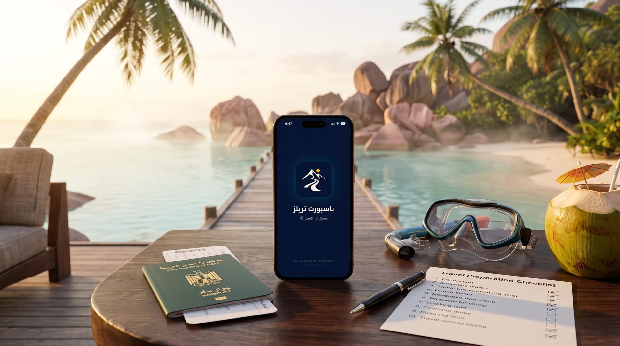 تطبيق Passport Trails لتخطيط رحلتك لسيشل