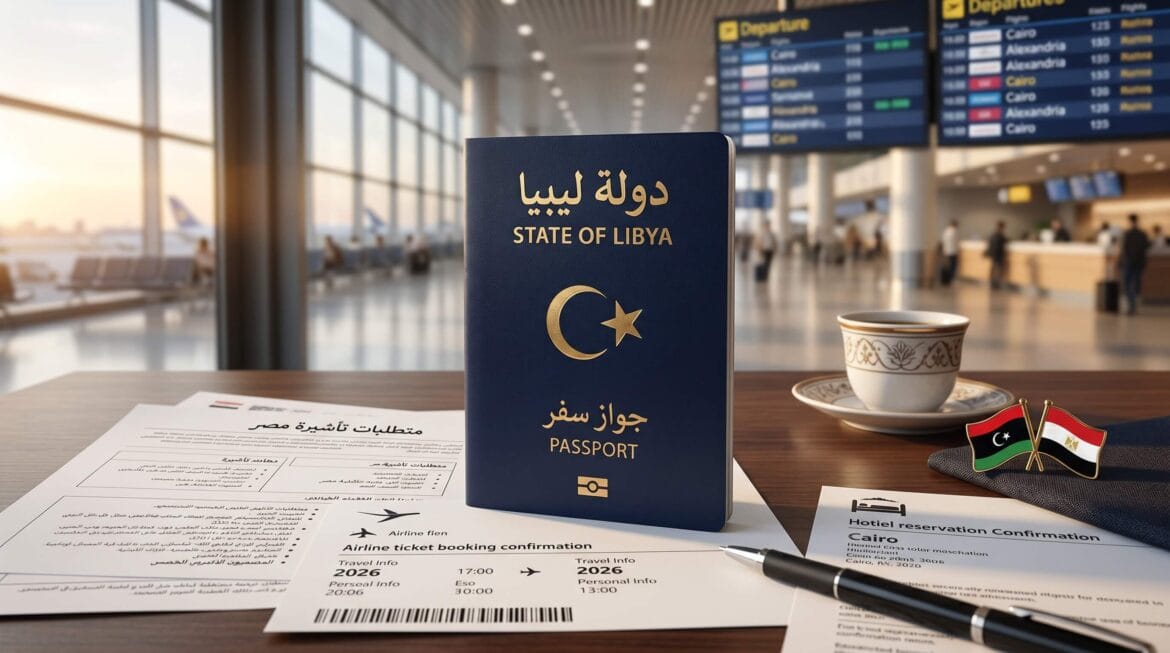 فيزا مصر لليبيين