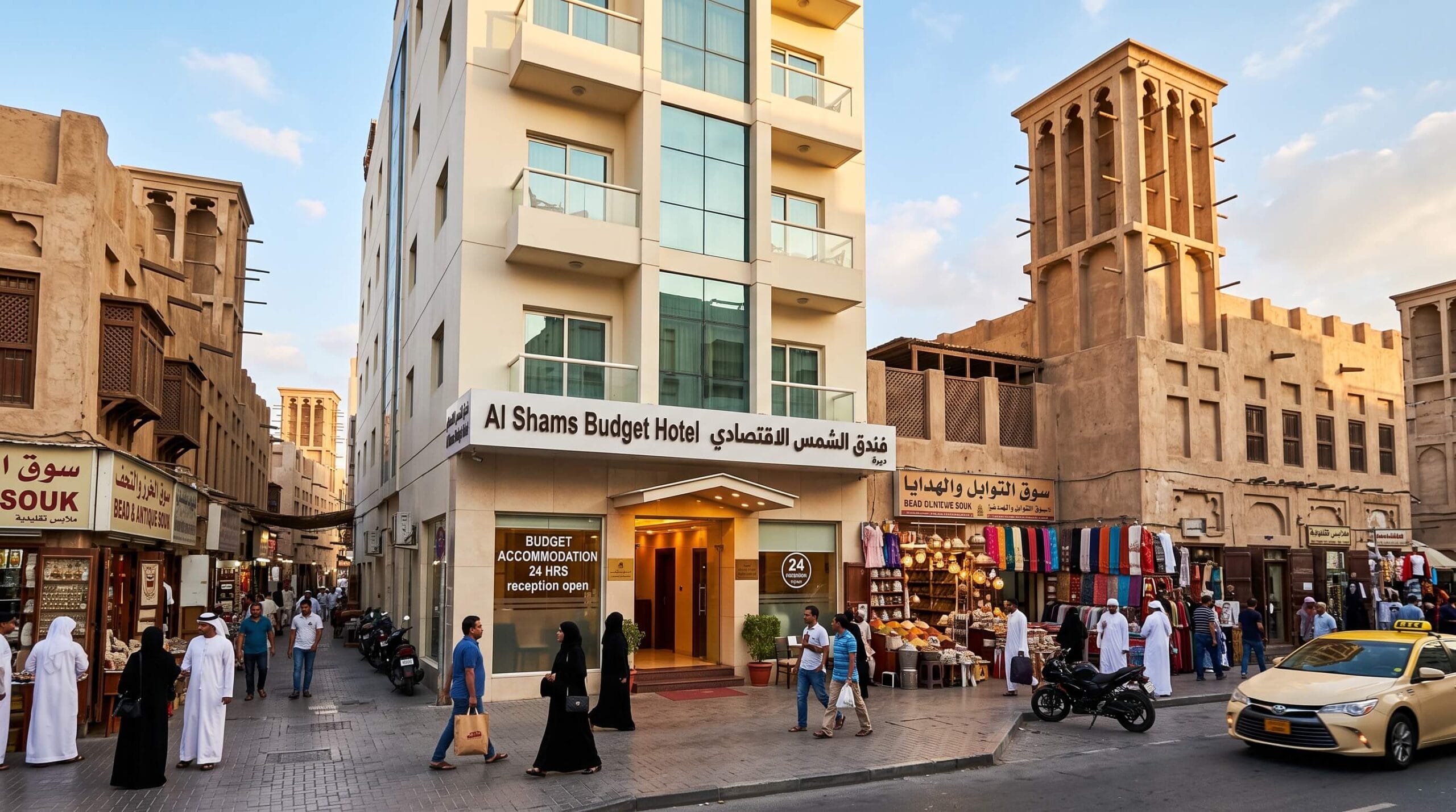 فنادق اقتصادية في ديرة وبر دبي