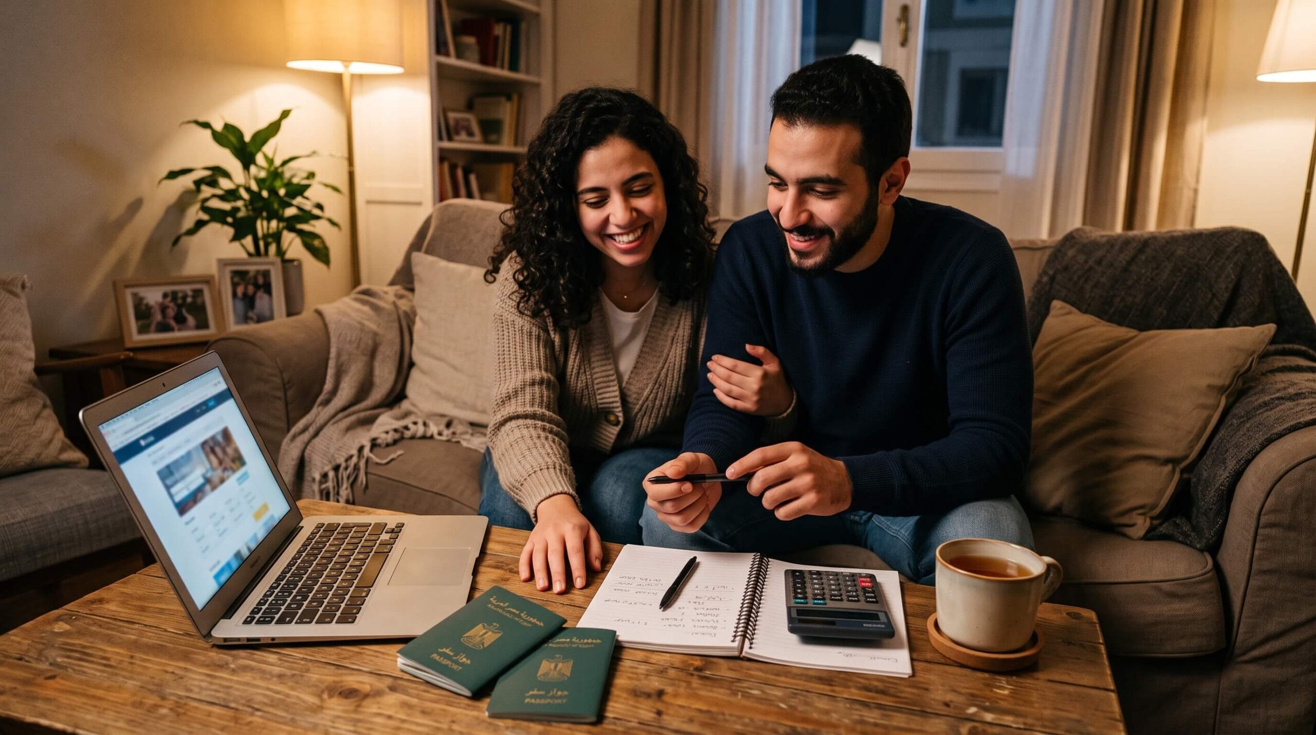تخطيط ميزانية السفر في شهر العسل بين الزوجين