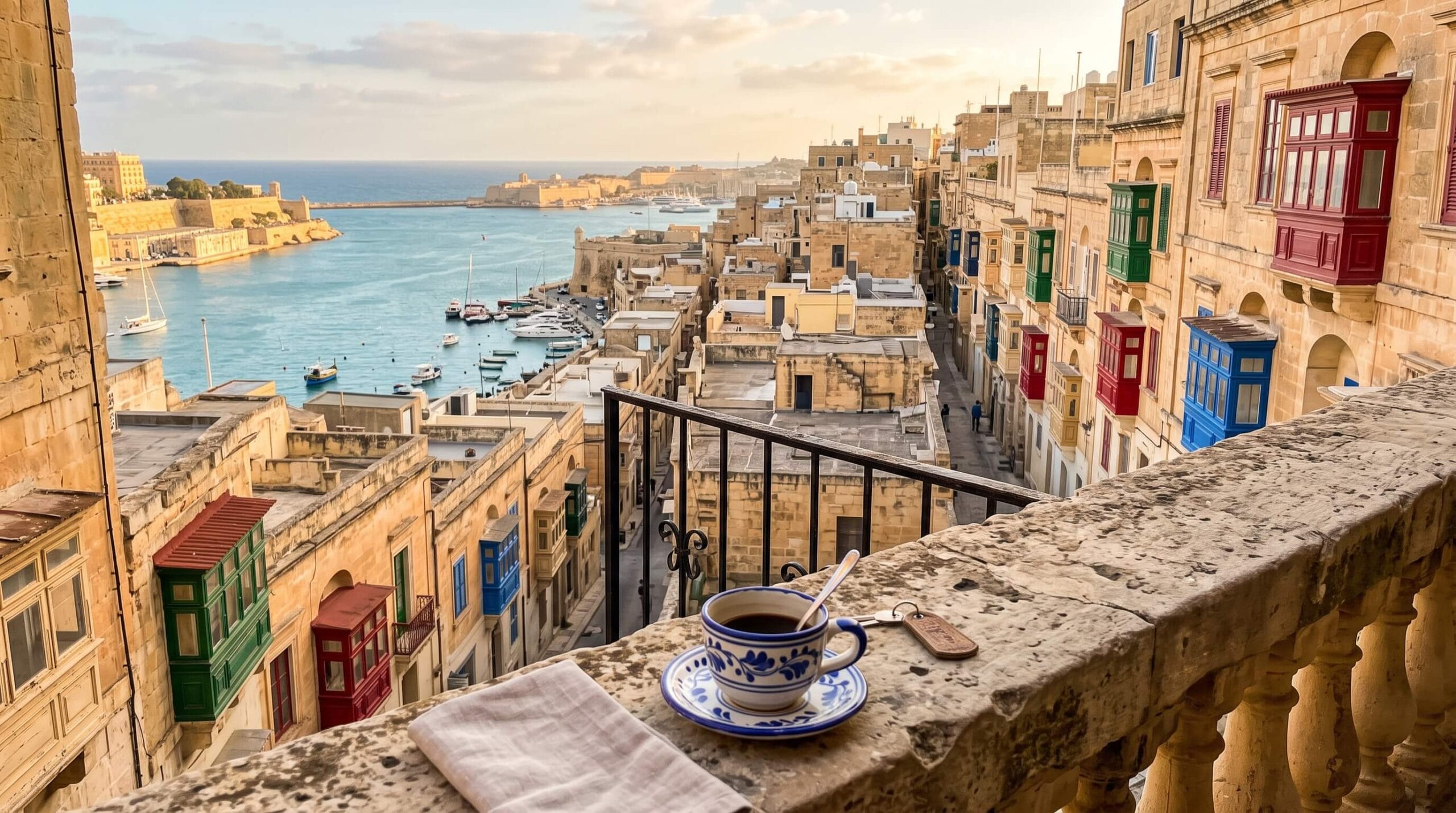 🇲🇹 تكلفة السفر إلى مالطا من مصر 2026: ميزانية 7 و10 و14 يوم 5 تكلفة الإقامة في مالطا فنادق فاليتا وسليمة
