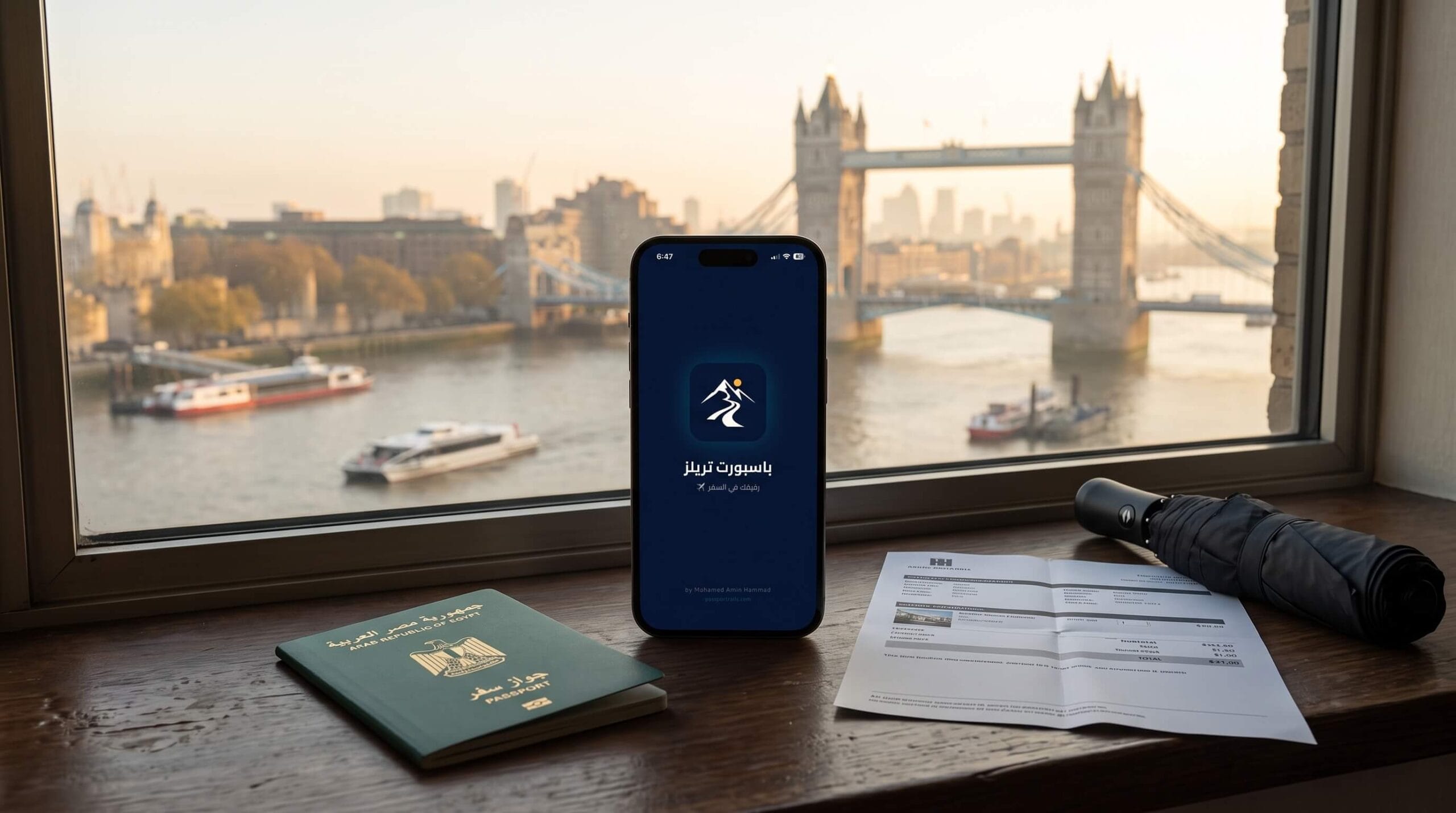 تطبيق Passport Trails لحجز فنادق لندن