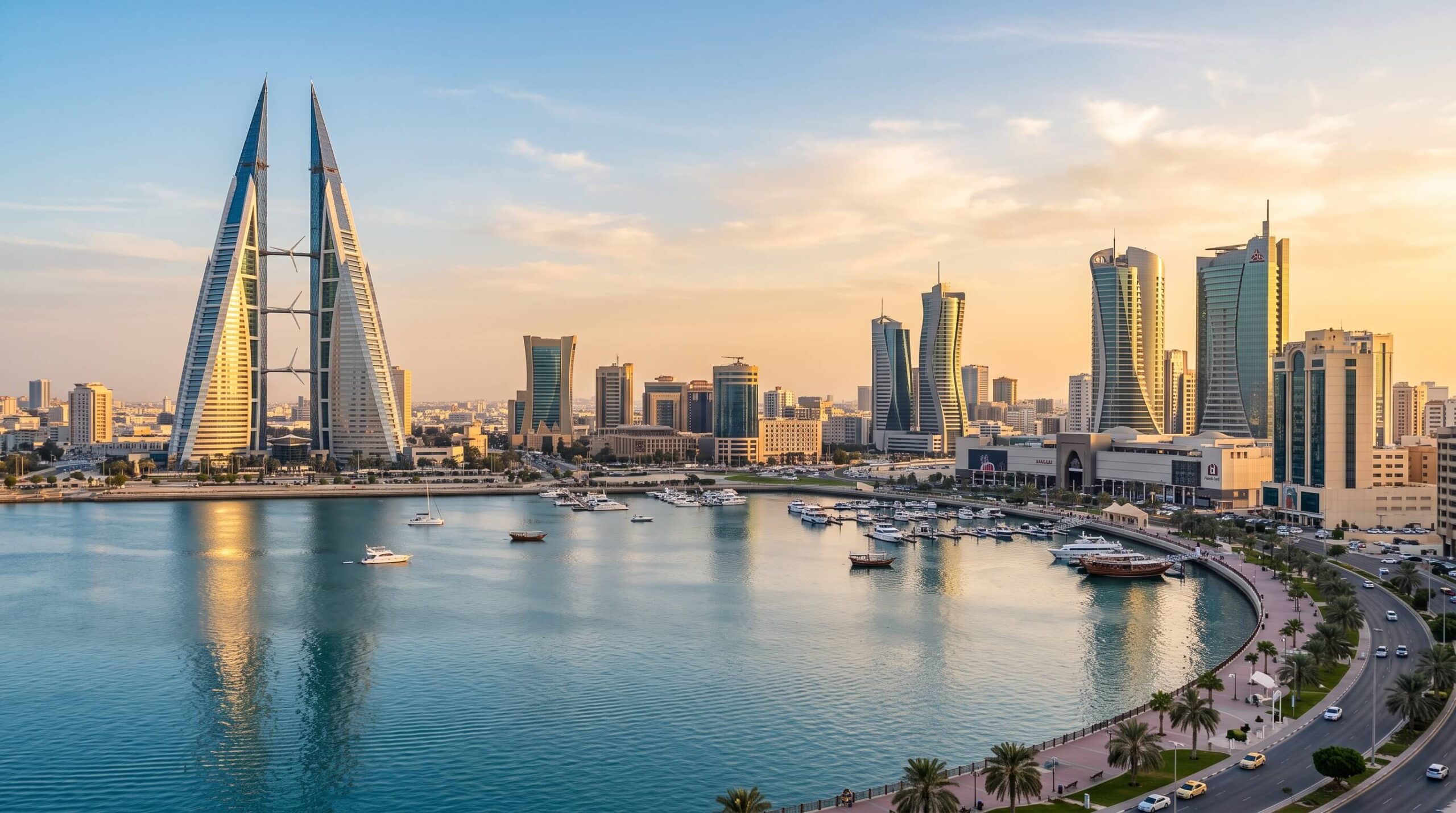 🇧🇭 فيزا البحرين للمصريين 2026: الأنواع والرسوم وخطوات التقديم 2 فيزا البحرين للمصريين - أفق مدينة المنامة عاصمة البحرين