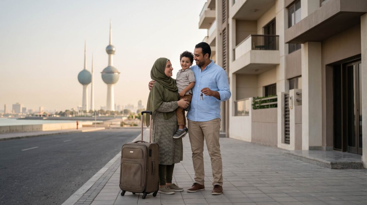 الالتحاق بعائل في الكويت للمصريين