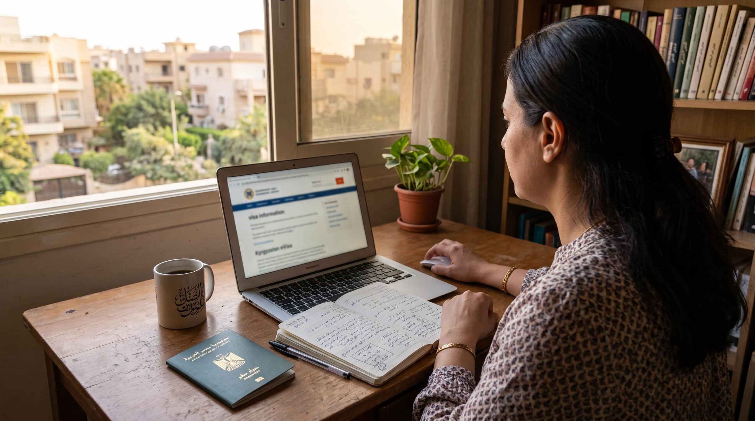 التقديم الإلكتروني على تأشيرة قيرغيزستان للمصريين عبر البوابة الرسمية